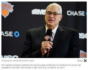 BLOOMBERG: Azoff Flexes ‘Floor-Seat Mafia’ Muscle in Landing Phil Jackson