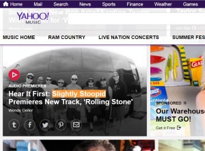 YAHOO MUSIC: Slightly Stoopid “Hear It First”