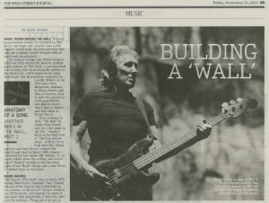 THE WALL STREET JOURNAL: Roger Waters on ‘Another Brick in the Wall’