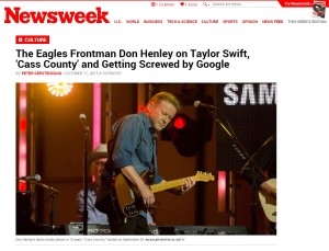 NEWSWEEK: The Eagles Frontman Don Henley on Taylor Swift, ‘Cass County’ and Getting Screwed by Google