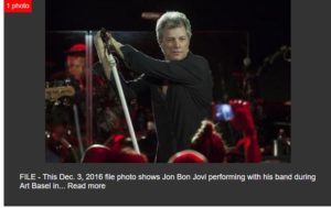 AP Big Story: Contest will pick opening acts for Bon Jovi tour