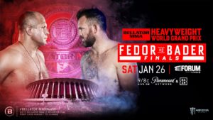 Bellator World Heavyweight Championship: Fedor vs. Bader Coming to the Forum January 26