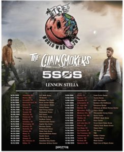 The Chainsmokers “World War Joy” Tour Coming to the Forum November 26