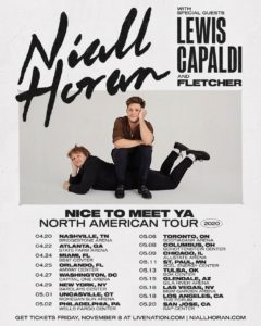 Niall Horan’s Nice To Meet Ya Tour Coming to the Forum May 18