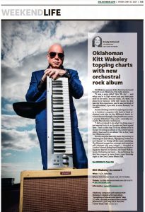 OKLAHOMAN: Kitt Wakeley topping charts with new orchestral rock album