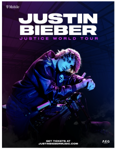 Justin Bieber Announces Rescheduled and New Tour Dates – Coming to the Forum on February 23