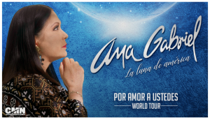 Mexican Icon and Renown Recording Artist Ana Gabriel Announces her First Post-Pandemic World Tour  “Por Amor A Ustedes”   Coming to the Forum on Sunday, February 20